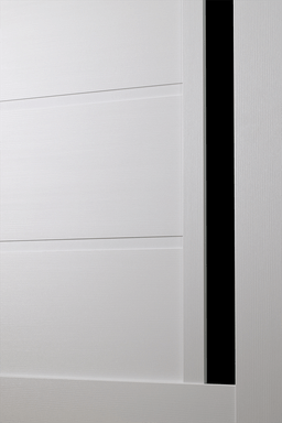 Esta Black Vetro Bianco Noble Swing Belldinni Modern Interior Door - 3