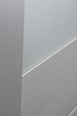 EDNA VETRO BIANCO NOBLE SWING BELLDINNI MODERN INTERIOR DOOR - 6