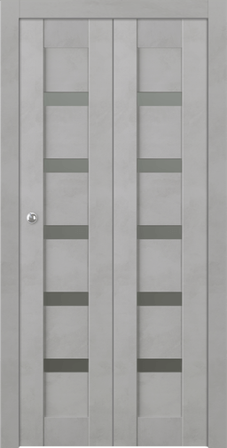AVON 07-04 VETRO LIGHT URBAN BI-FOLD BELLDINNI MODERN INTERIOR DOOR - 1