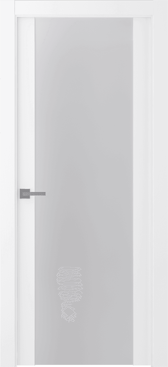 PALLADIO 202 VETRO BIANCO NOBLE SWING BELLDINNI MODERN INTERIOR DOOR