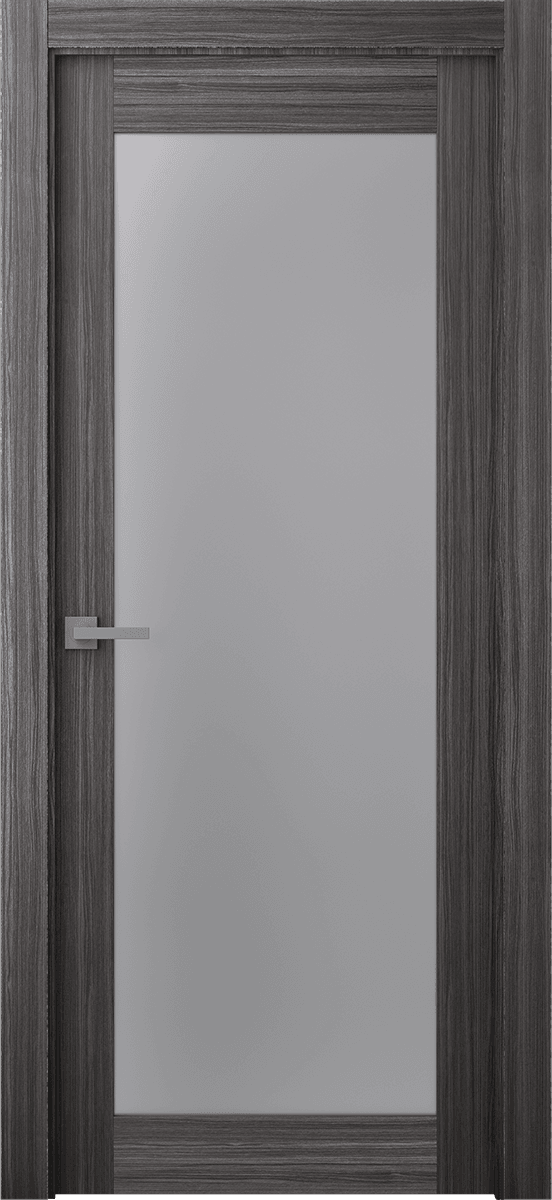 PALLADIO 207 VETRO GRAY OAK SWING BELLDINNI MODERN INTERIOR DOOR