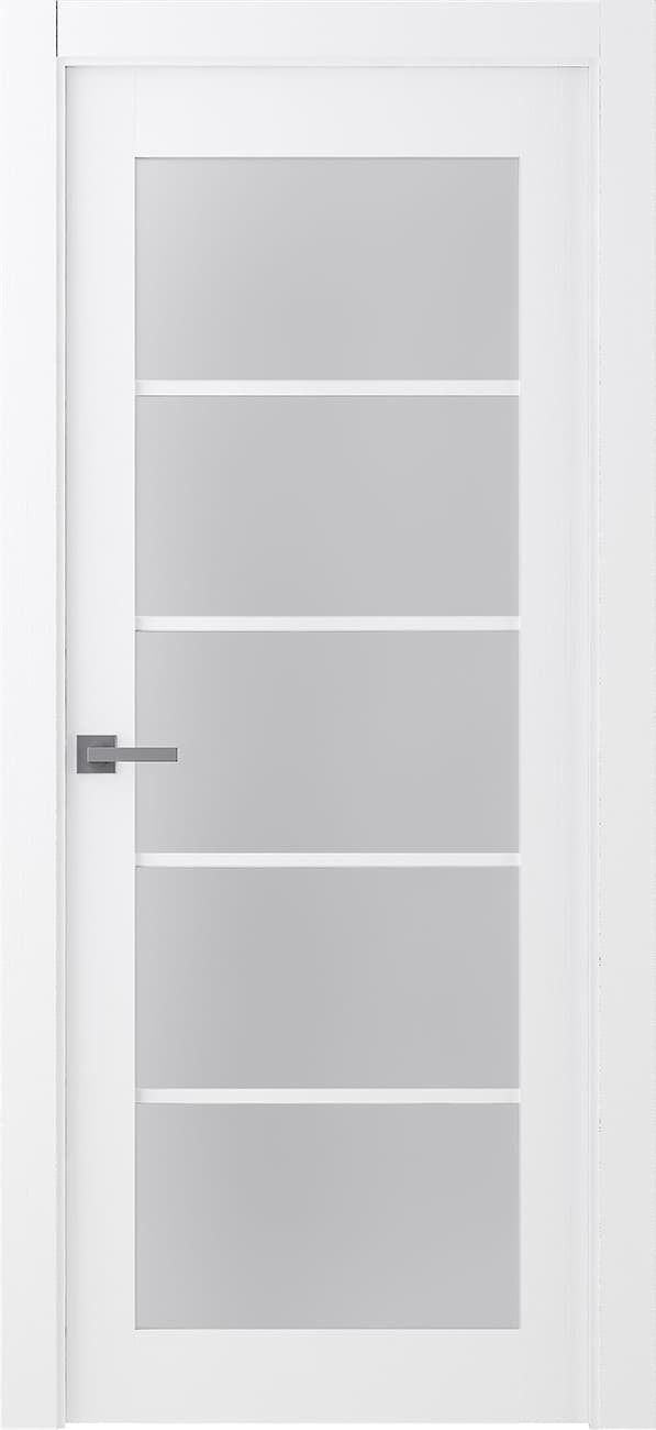 PALLADIO 5 LITE VETRO BIANCO NOBLE SWING BELLDINNI MODERN INTERIOR DOOR