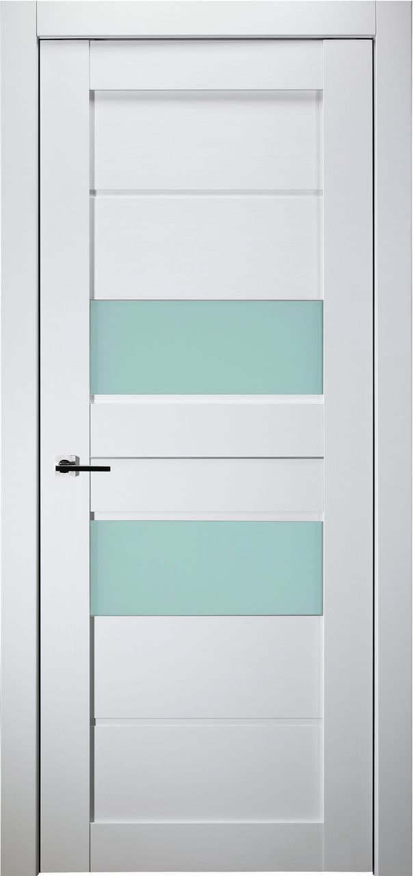 DESSA VETRO BIANCO NOBLE SWING BELLDINNI MODERN INTERIOR DOOR