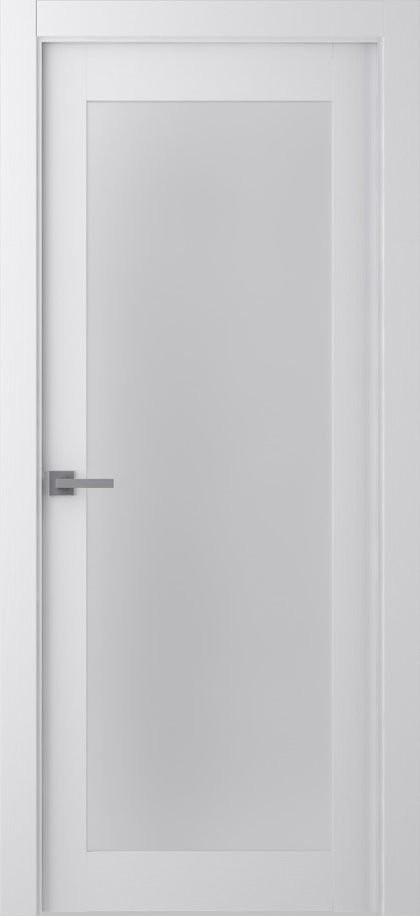 PALLADIO 207 VETRO BIANCO NOBLE SWING BELLDINNI MODERN INTERIOR DOOR